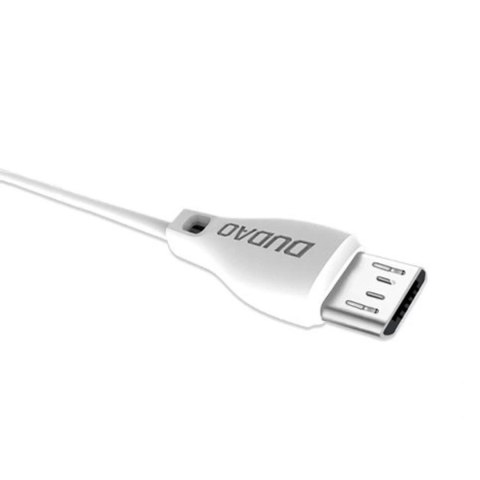 Kabel Dudao L4M USB-A - MicroUSB 2.4 A 1m - biały
