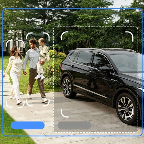 Kamera zewnętrzna Baseus Security S1 Lite 2K - biała