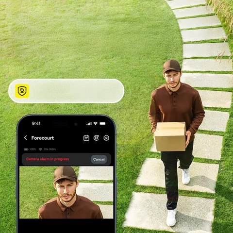 Kamera zewnętrzna Baseus Security S1 Lite 2K - biała