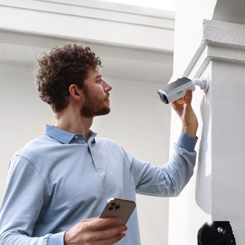 Kamera zewnętrzna Baseus Security S1 Lite 2K - biała