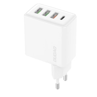 Ładowarka sieciowa Dudao A5HEU 3xUSB-A 1xUSB-C PD 20W QC3.0 18W+ 2x12W - biała