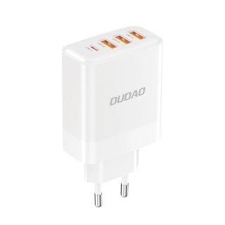 Ładowarka sieciowa Dudao A5HEU 3xUSB-A 1xUSB-C PD 20W QC3.0 18W+ 2x12W - biała