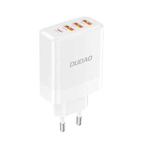 Ładowarka sieciowa Dudao A5HEU 3xUSB-A 1xUSB-C PD 20W QC3.0 18W+ 2x12W - biała