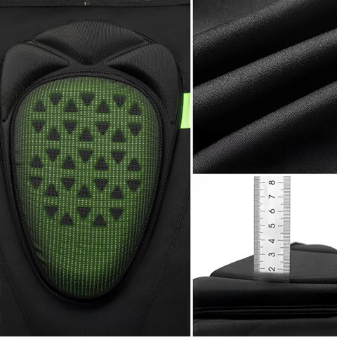 Ochraniacze bioder Qunature Ski - Advanced L narty snowboard łyżwy - czarne