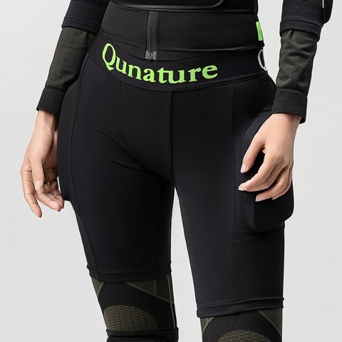 Ochraniacze bioder Qunature Ski - Basic XL narty snowboard łyżwy - czarne