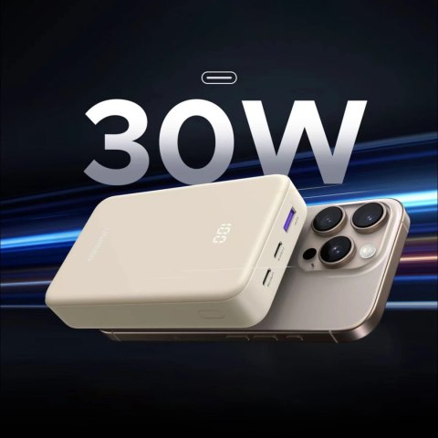 Powerbank Ugreen Nexode 20000mAh 30W USB-A USB-C - szary