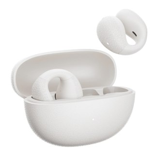 Słuchawki OWS QCY Crossky C10 z klipsem ENC IPX5 Bluetooth 5.4 - białe