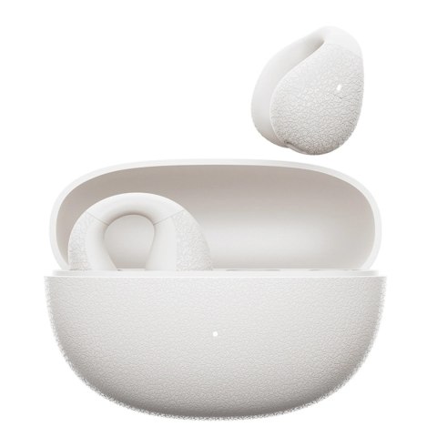 Słuchawki OWS QCY Crossky C10 z klipsem ENC IPX5 Bluetooth 5.4 - białe