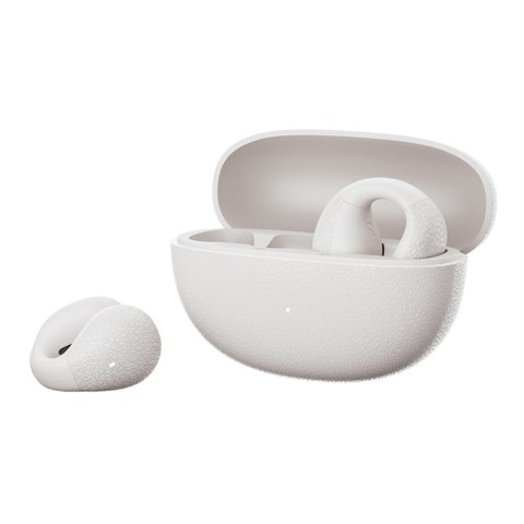 Słuchawki OWS QCY Crossky C10 z klipsem ENC IPX5 Bluetooth 5.4 - białe