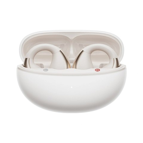 Słuchawki OWS QCY Crossky C30 z klipsem IPX4 Bluetooth 5.4 - białe