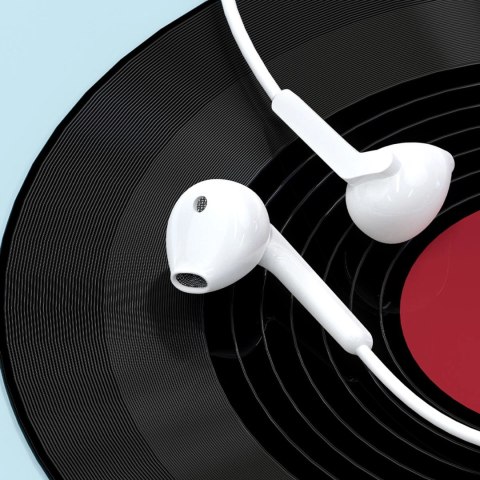 Słuchawki dokanałowe Dudao X3 przewodowe USB-C - białe