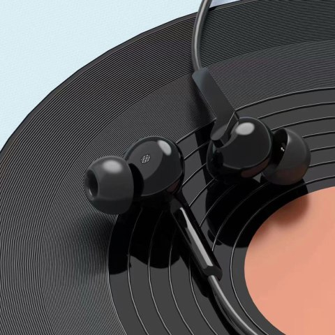 Słuchawki dokanałowe Dudao X3+ przewodowe USB-C - czarne