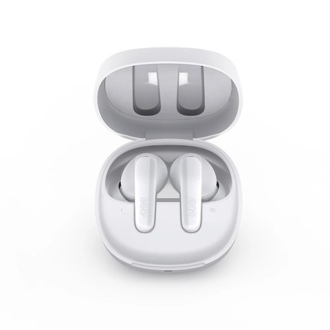 Słuchawki dokanałowe QCY T13X z ENC IPX5 Bluetooth 5.3 - białe