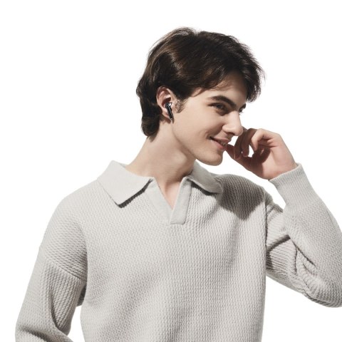 Słuchawki douszne QCY AilyBuds Pro+ z ANC LDAC IPX5 Bluetooth 5.3 - czarne