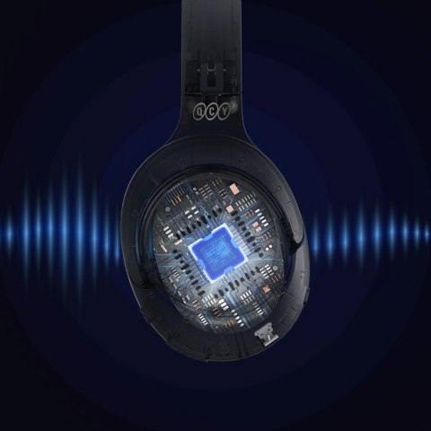 Słuchawki nauszne QCY H3 z ANC i Bluetooth 5.4 - czarne