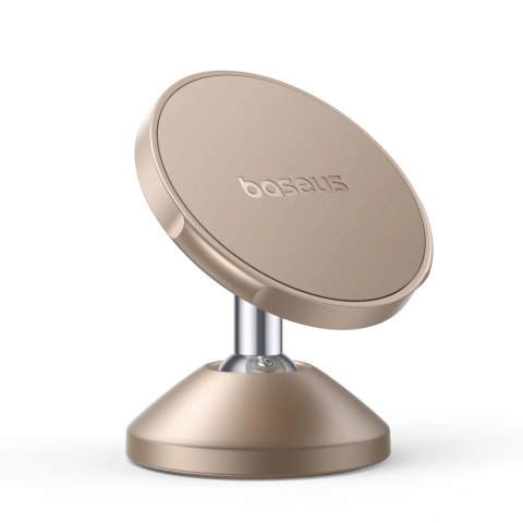 Uchwyt magnetyczny Baseus GoTrip DC1 kompatybilny z MagSafe na szybę/deskę rozdzielczą - złoty