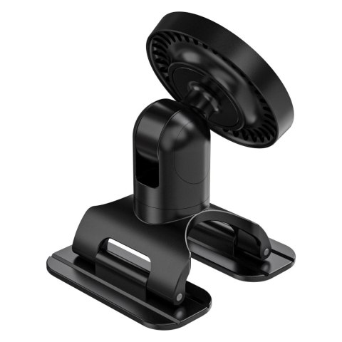 Uchwyt samochdowy Dudao F25 kompatybilny z MagSafe na deskę rozdzielczą lub szybę - czarny