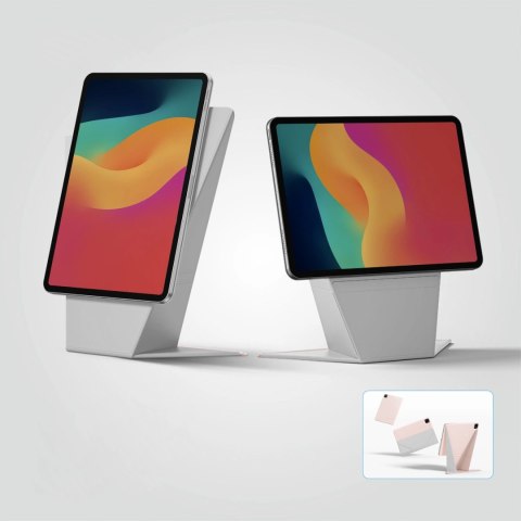 Etui AMAZINGTHING Matte Pro Mag Folio z podstawką na iPad Air M3 11" - różowe