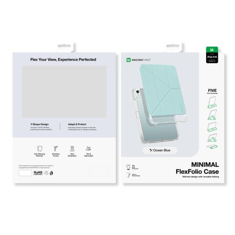 Etui AMAZINGTHING Minimal Case na iPad 11" 2025 - niebieskie