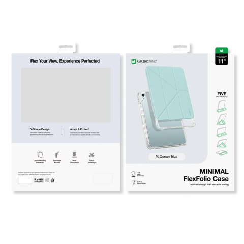 Etui AMAZINGTHING Minimal Case na iPad Air M3 11" - niebieskie