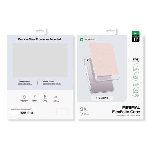 Etui AMAZINGTHING Minimal Case na iPad Air M3 11" - różowe