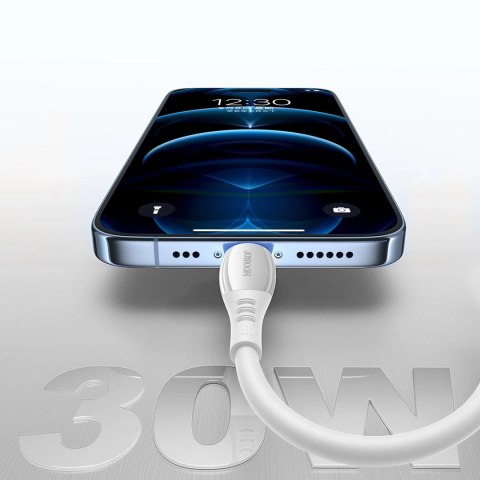 Kabel Joyroom S-A59 Vibrant Series 30W USB-C - Lightning 1,2m - biały