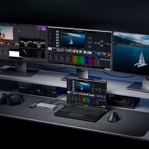 Kabel Orico USB4 Thunderbolt5 80Gbps 240W USB-C do USB-C 2m - czarny