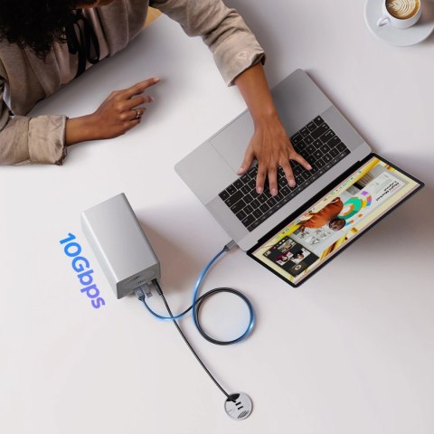 Macierz dyskowa Orico 8848RC3 DAS Series 4-zatokowa 2.5" HDD/SSD - biała