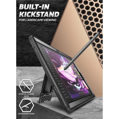 SUPCASE UNICORN BEETLE PRO GALAXY TAB A11+ PLUS 11.0 X230 / X235 / X236 BLACK