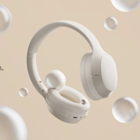 Słuchawki nauszne QCY H2 Pro ENC Bluetooth 5.3 - białe