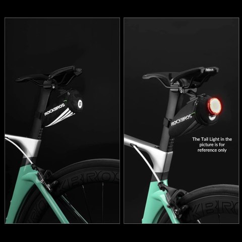 Torba rowerowa Rockbros C28BK pod siodełko - czarna