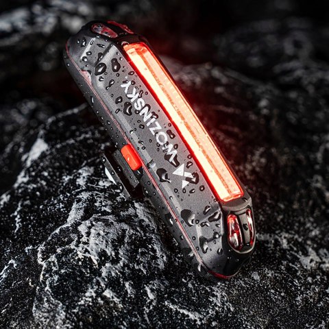 Zestaw lampek rowerowych Wozinsky WSBLB3 przednia (1000 lm) USB-C i tylna USB micro - czarny