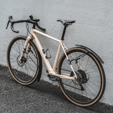 Błotnik rowerowy Wozinsky WBR-01 uniwersalny z regulacją - czarny