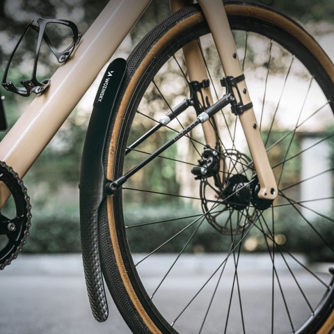 Błotnik rowerowy Wozinsky WBR-01 uniwersalny z regulacją - czarny