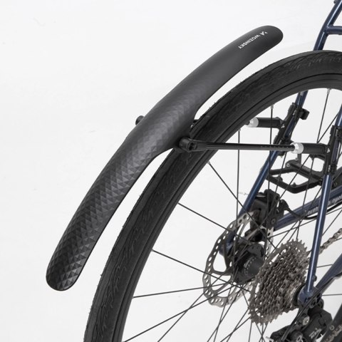 Błotnik rowerowy Wozinsky WBR-01 uniwersalny z regulacją - czarny