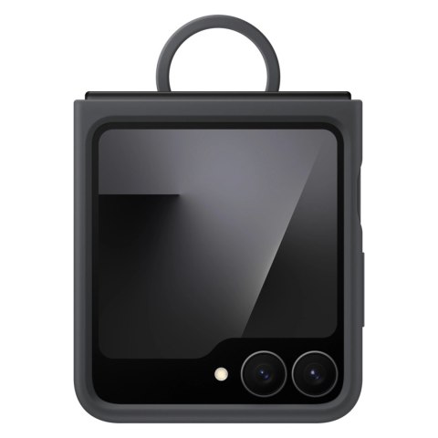 Etui Samsung Silicone Case na Samsung Galaxy Z Flip7 FE - czarne