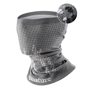 Komin narciarski Qunature 11230014001 bandana sportowa rozmiar uniwersalny - szary