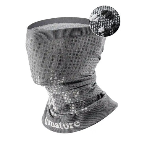 Komin narciarski Qunature 11230014001 bandana sportowa rozmiar uniwersalny - szary
