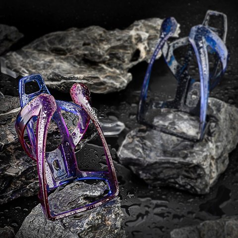 Koszyk Wozinsky WUR-01BP uchwyt rowerowy na bidon - niebiesko-fioletowy