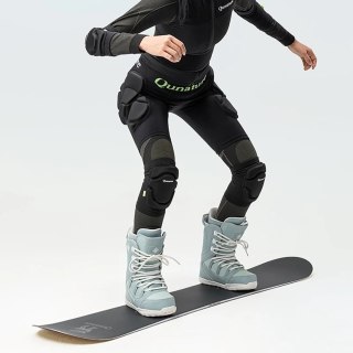 Ochraniacze narciarskie na kolana Qunature 2205000103 rozmiar L - czarne