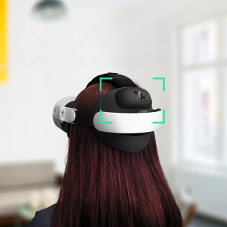 Pasek na głowę BoboVR E3 do Meta Quest 3 i 3S - biało-czarny