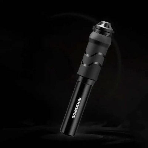 Pompka rowerowa Rockbros 810PCS-HP mini ręczna z wężykiem Presta & Schrader - czarna