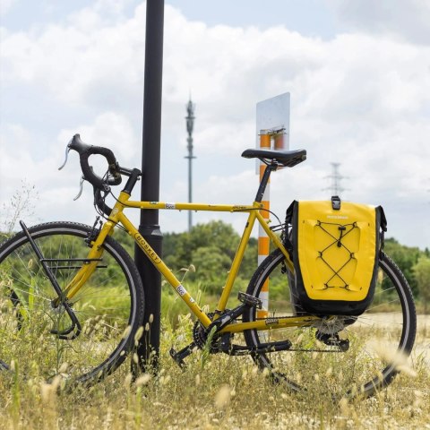 Sakwa rowerowa Rockbros 30140022005 wodoodporna 25-32L - żółta