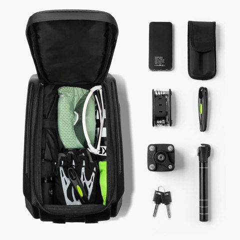 Sakwa rowerowa Wozinsky WSR-01B na bagażnik 9l - czarna