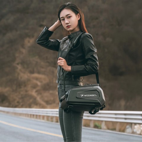 Sakwa rowerowa Wozinsky WSR-01B na bagażnik 9l - czarna