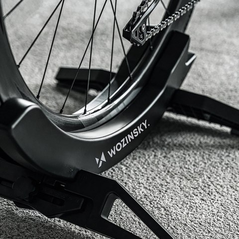 Stojak rowerowy Wozinsky WSR-02 serwisowy stabilny na koło roweru - czarny