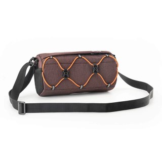 Torba rowerowa Rockbros 30110054003 na kierownicę 2,2L - brązowa