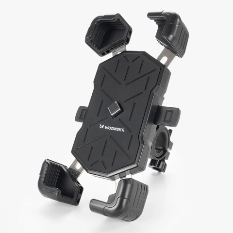 Uchwyt Wozinsky WUD-01B na telefon do roweru na kierownicę - czarny