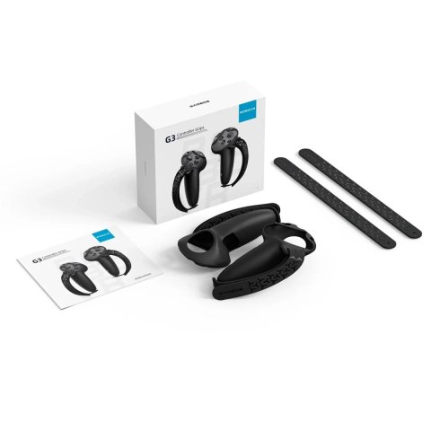 Uchwyty na kontrolery BoboVR G3 do Meta Quest 3 i 3S - czarne