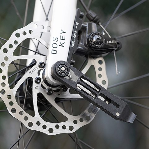 Zestaw kluczy Wozinsky WZK-L2 14w1 narzędzia rowerowe multitool imbusy łyżki do opon - czarny